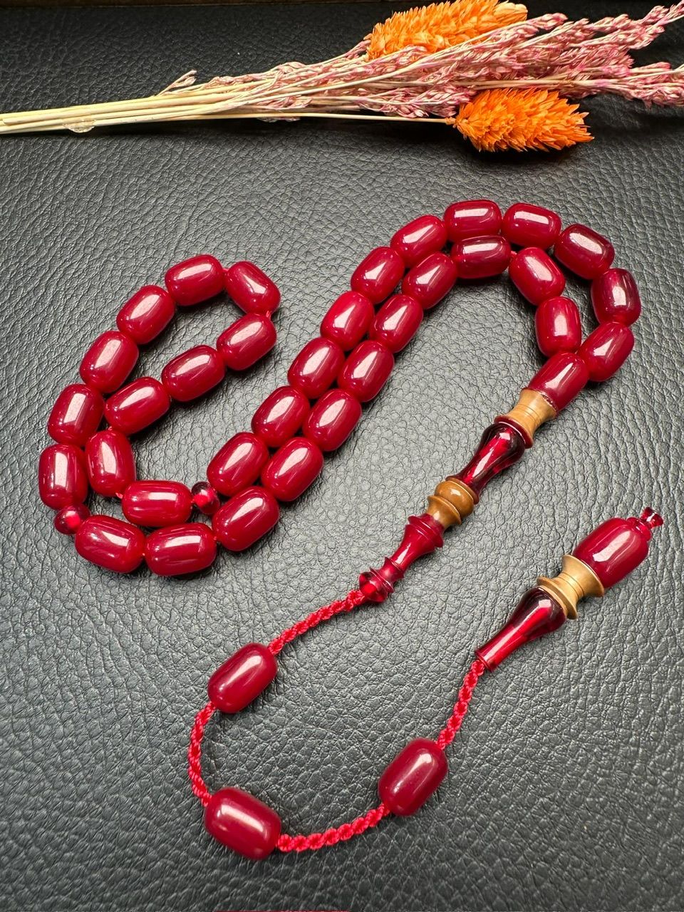 Kapsül Model Sıkma Kehribar Tesbih