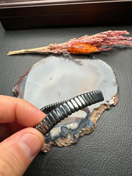 Hematit Doğal Taş Bileklik