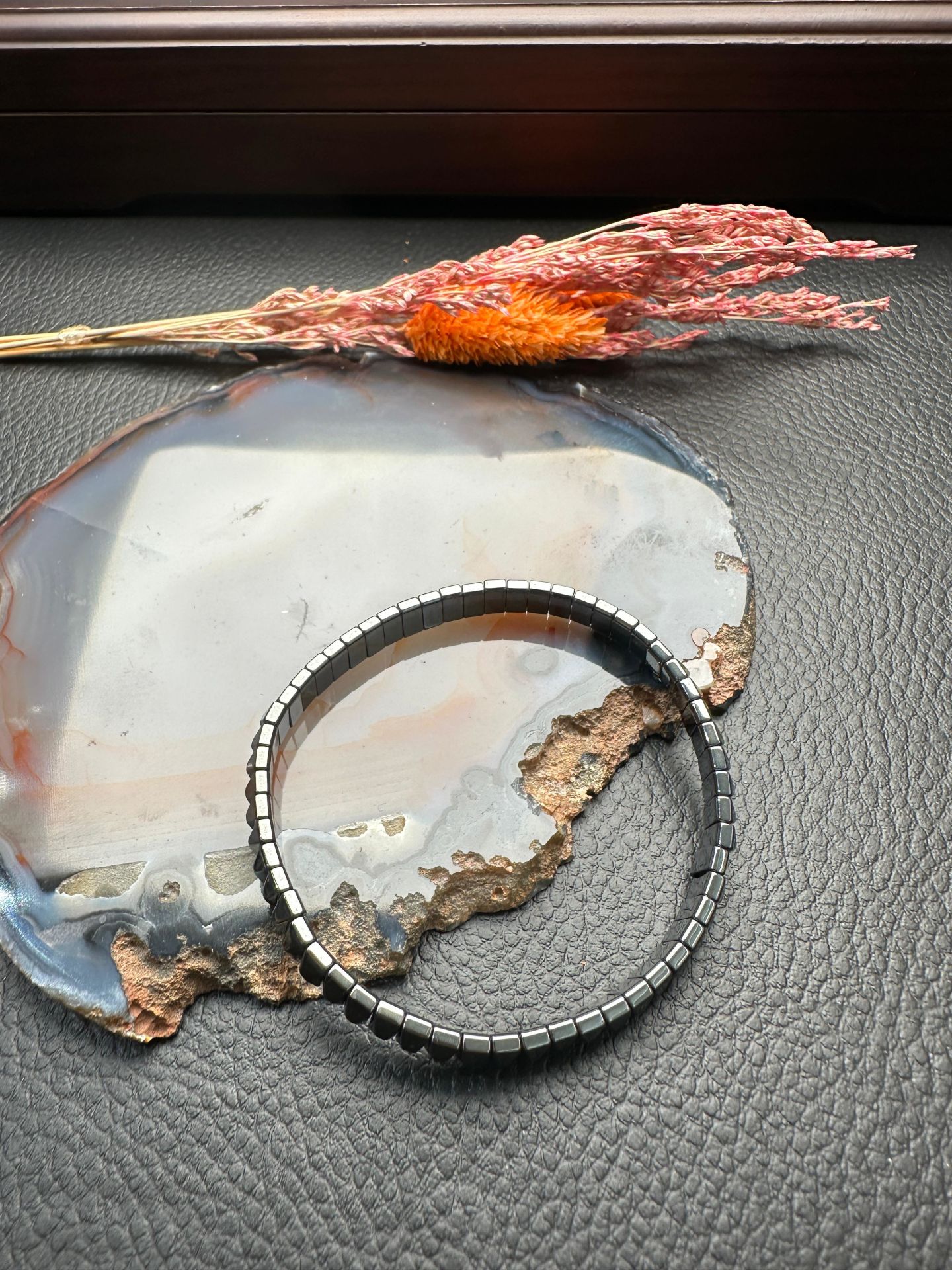 Hematit Doğal Taş Bileklik