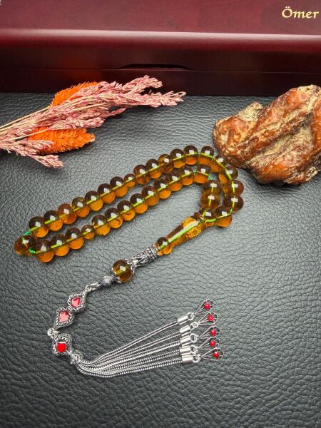 Rus Kaya Damla Kehribar Tesbih