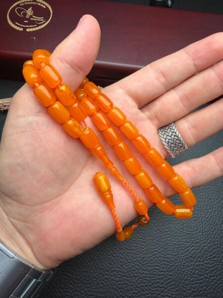 Kapsül Model Sıkma Kehribar Tesbih