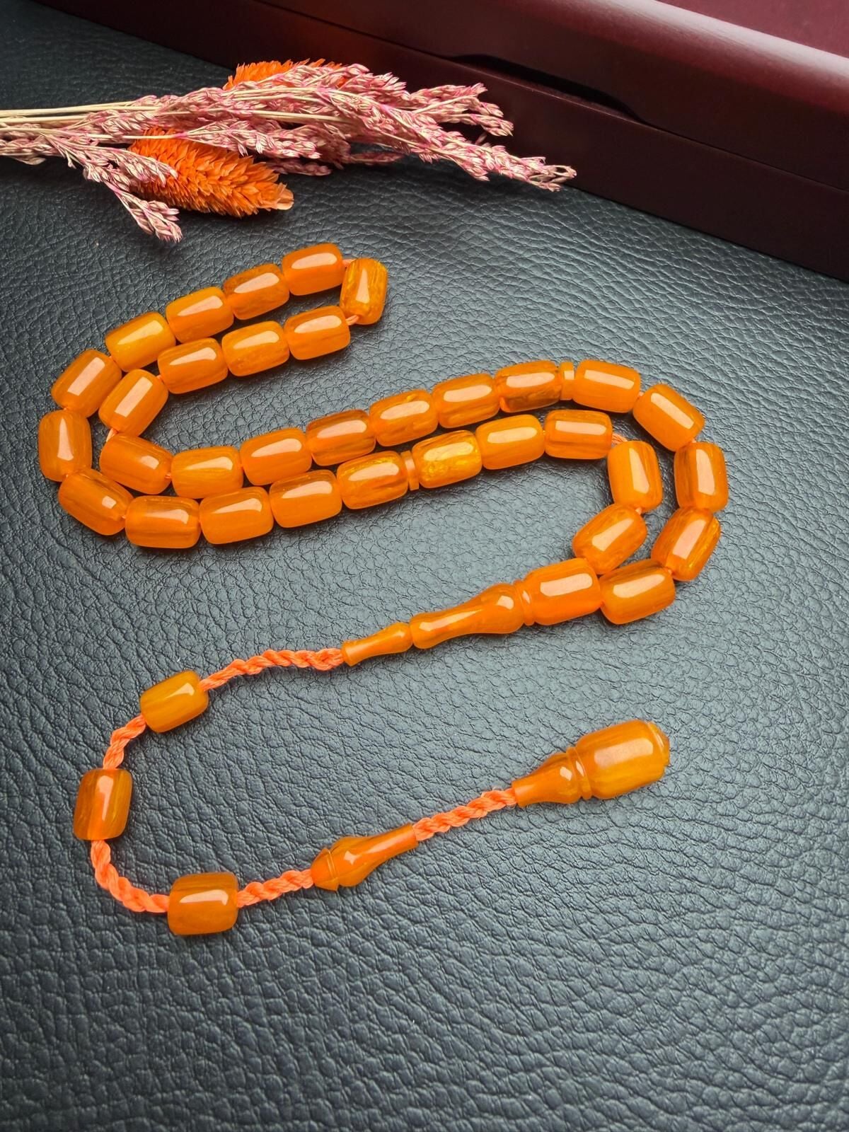 Kapsül Model Sıkma Kehribar Tesbih