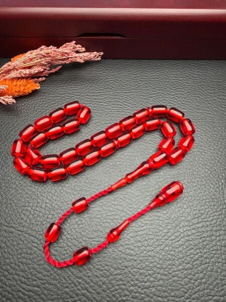 Kapsül Model Ateş Kehribar Tesbih