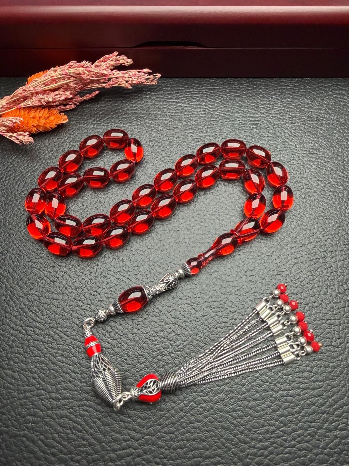 Badem Model Pleksi Glas Tesbih