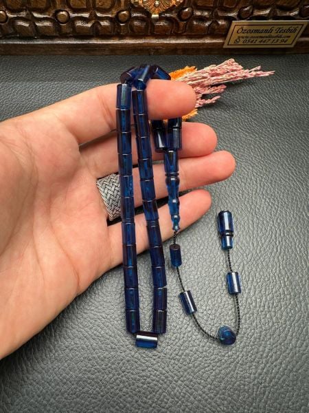 Kesme Model Ateş Kehribar Tesbih