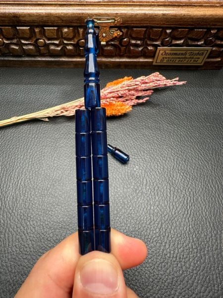 Kesme Model Ateş Kehribar Tesbih