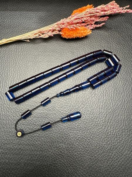 Kesme Model Ateş Kehribar Tesbih