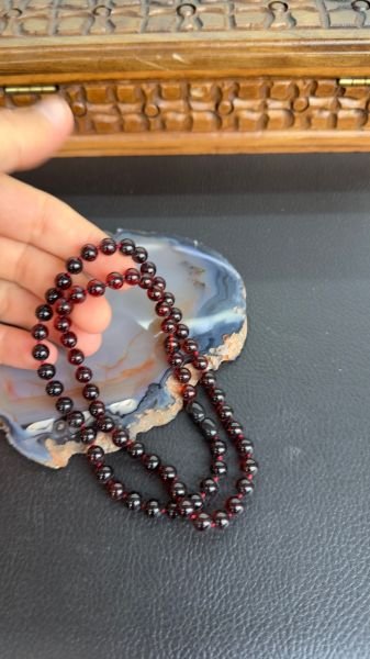 Damla Kehribar Kolye