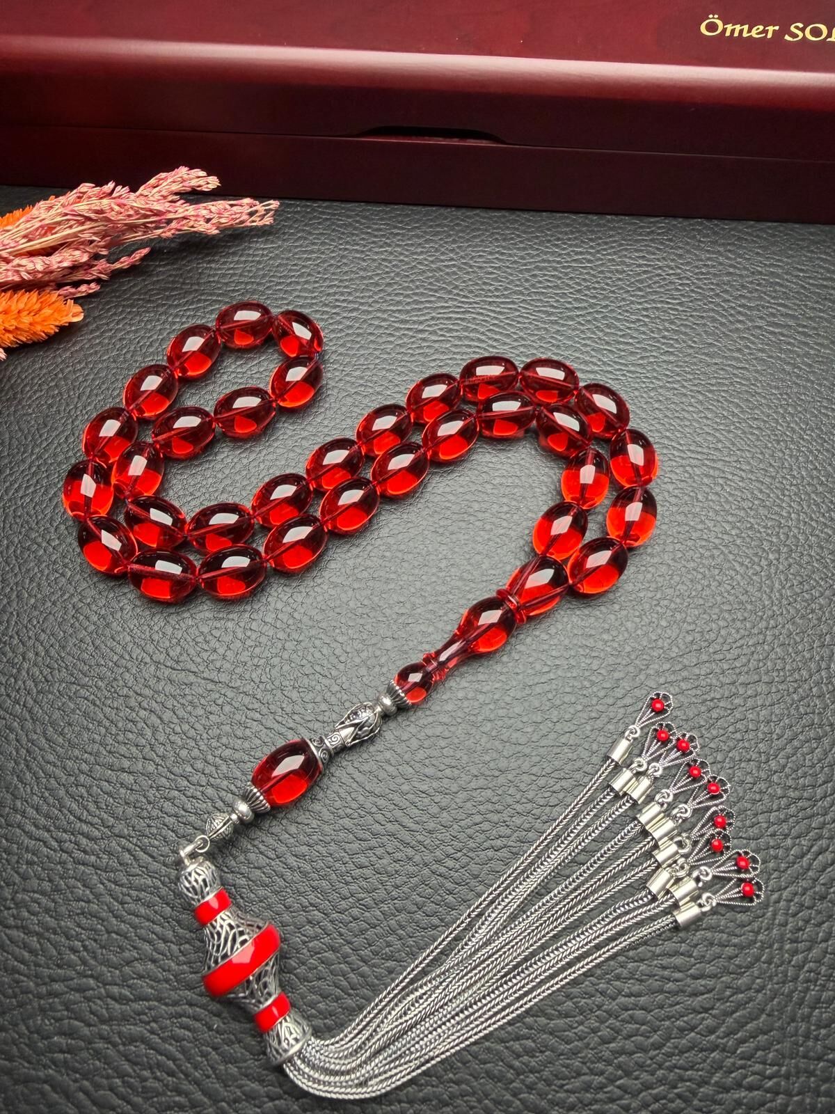 Badem Model Pleksi Glas Tesbih