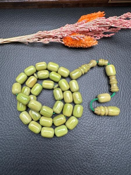 Kapsül Model Sıkma Kehribar Tesbih