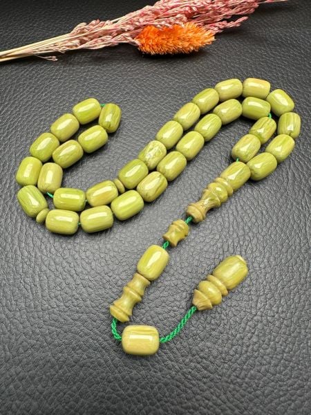 Kapsül Model Sıkma Kehribar Tesbih