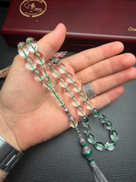 Badem Model Pleksi Glas Tesbih