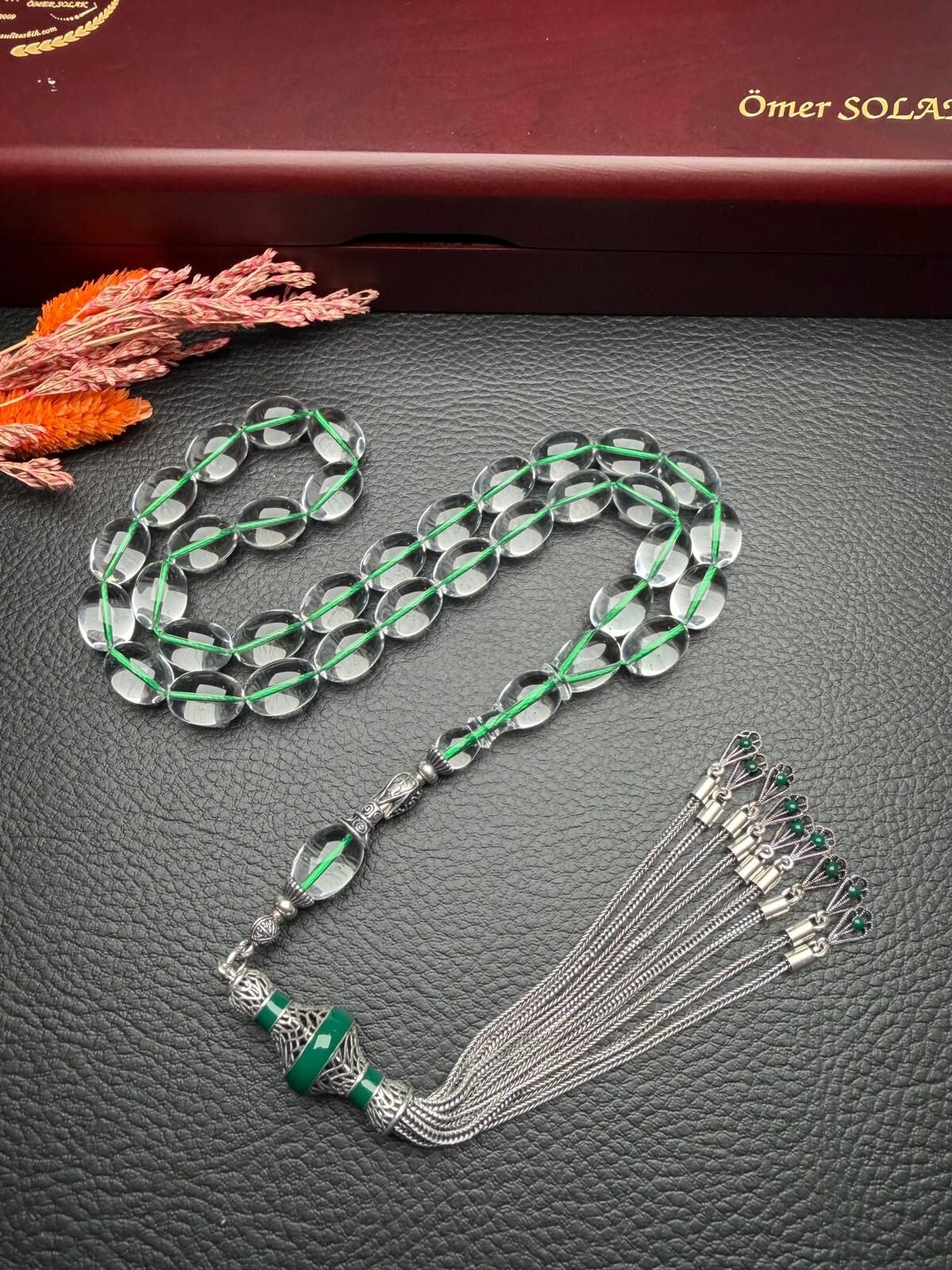 Badem Model Pleksi Glas Tesbih