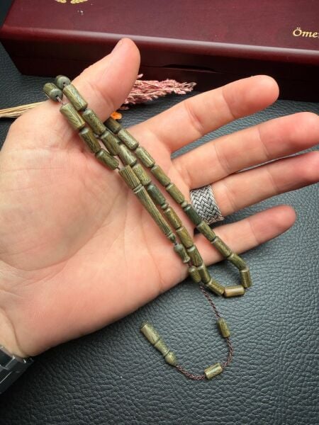 Kapsül Model Yeşil Pelesenk Tesbih