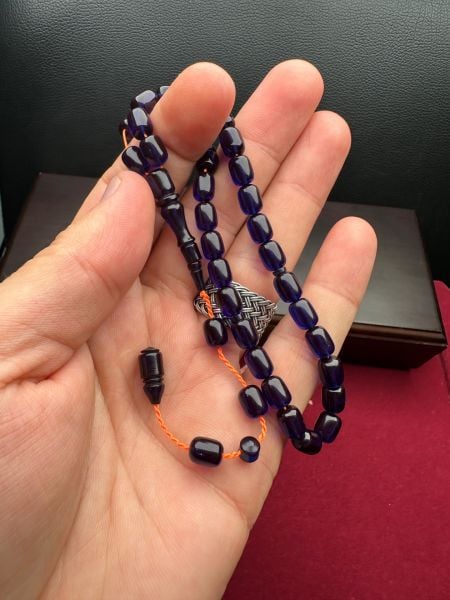 Kapsül Ateş Kehribar Tesbih