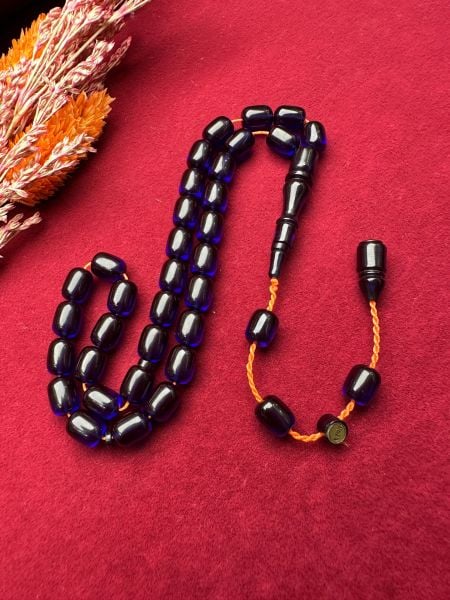 Kapsül Ateş Kehribar Tesbih