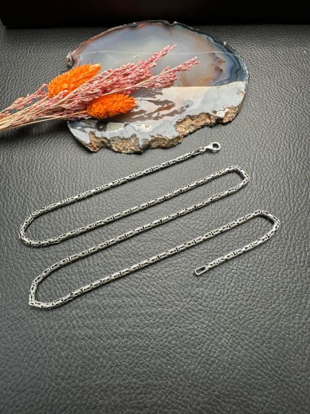 Kral Erkek Gümüş Kolye