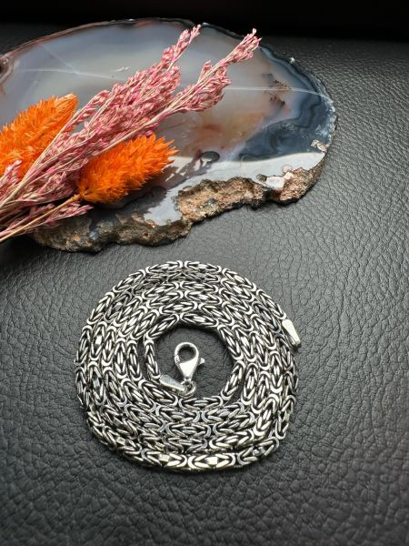 Kral Erkek Gümüş Kolye