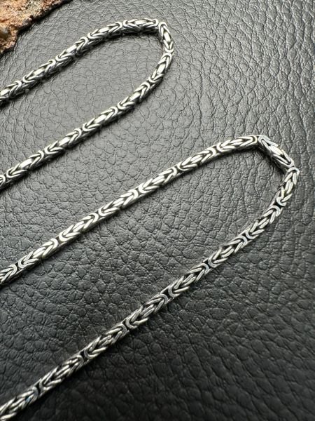 Kral Erkek Gümüş Kolye