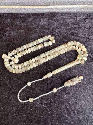 Basık Model 99'luk Sade Bufalo Boynuzu Tesbih