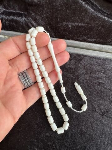 Kapsül Model Sade Deve Kemiği Tesbih
