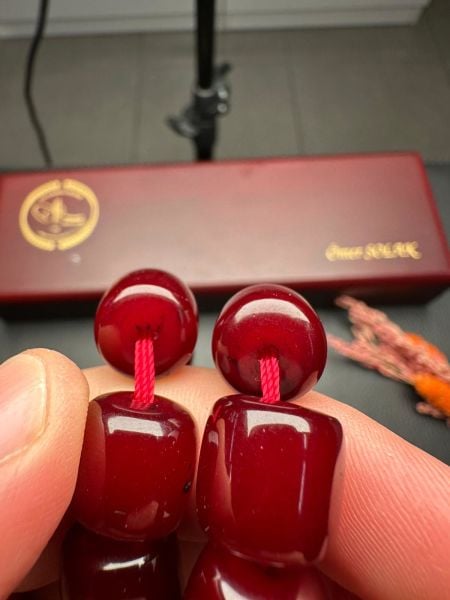 Kapsül Model Osmanlı Sıkma Kehribar Tesbih