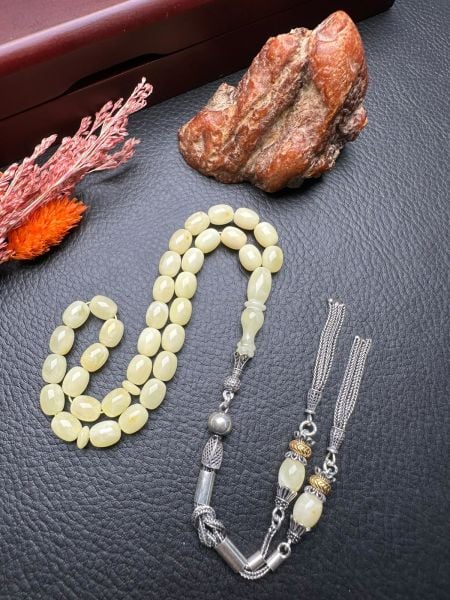 Rus Kaya Damla Kehribar Tesbih