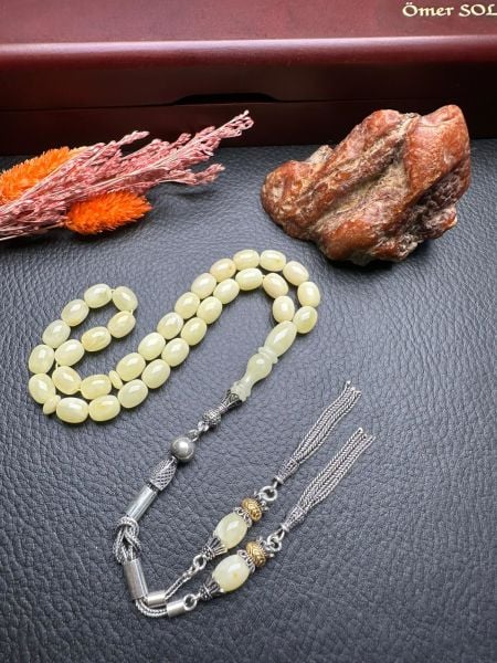 Rus Kaya Damla Kehribar Tesbih