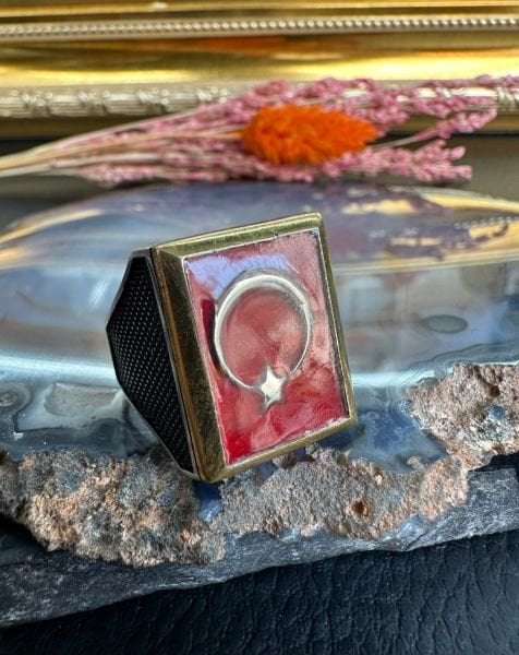 Özel Tasarım Teşkilat Dizi Yüzüğü