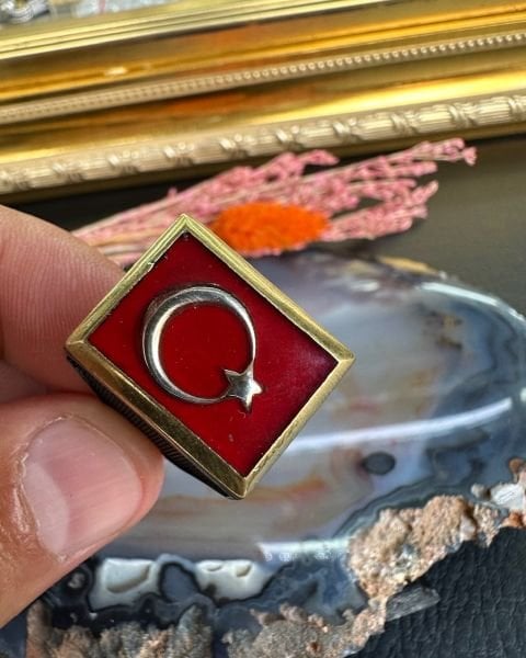 Özel Tasarım Teşkilat Dizi Yüzüğü