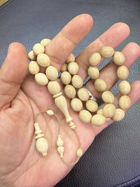 Beyzi Model Mamut Fosil Dişi Tesbih