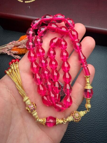 İskender Model Ateş Kehribar Tesbih