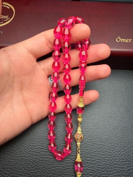 İskender Model Ateş Kehribar Tesbih