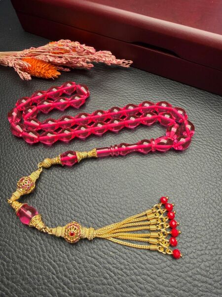 İskender Model Ateş Kehribar Tesbih