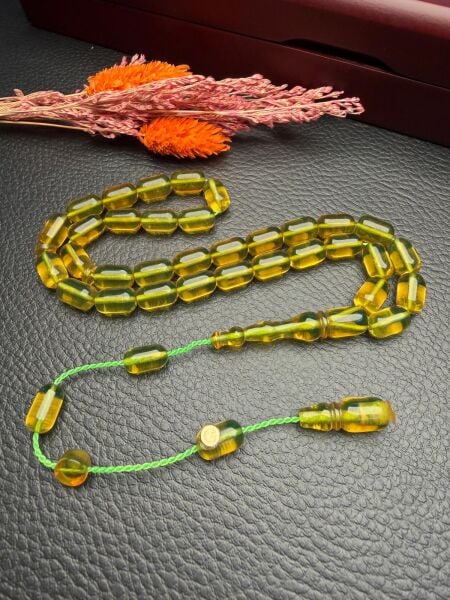 Kapsül Model Ateşi Sıkma Kehribar Tesbih