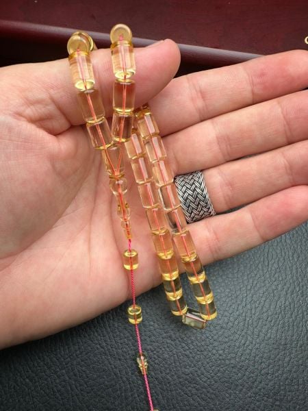 Kapsül Model Şeffaf Renk Eski Alman Katalin Tesbih