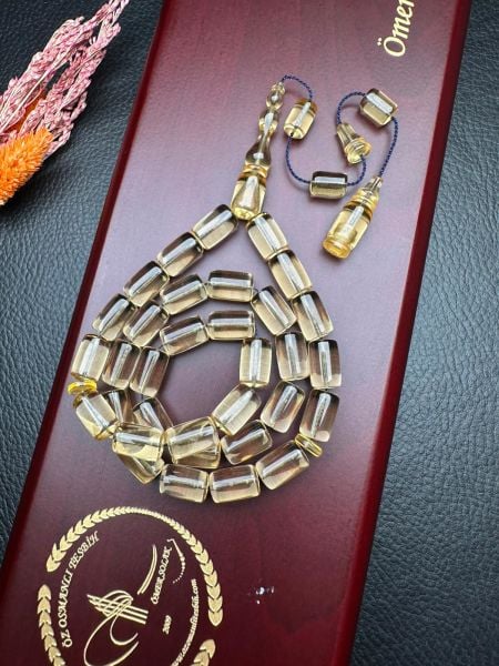 Kapsül Model Şeffaf Renk Eski Alman Katalin Tesbih