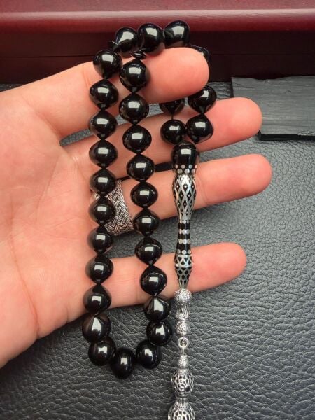 Armudi Model Gümüş İmame Dizayn Erzurum Oltutaşı Tesbih