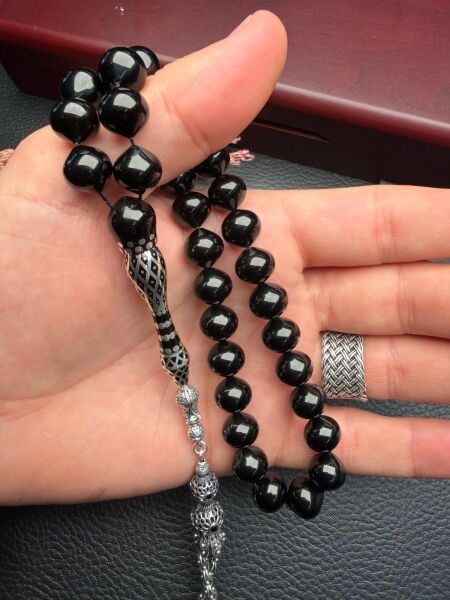 Armudi Model Gümüş İmame Dizayn Erzurum Oltutaşı Tesbih