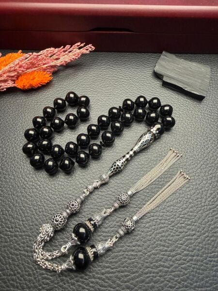 Armudi Model Gümüş İmame Dizayn Erzurum Oltutaşı Tesbih