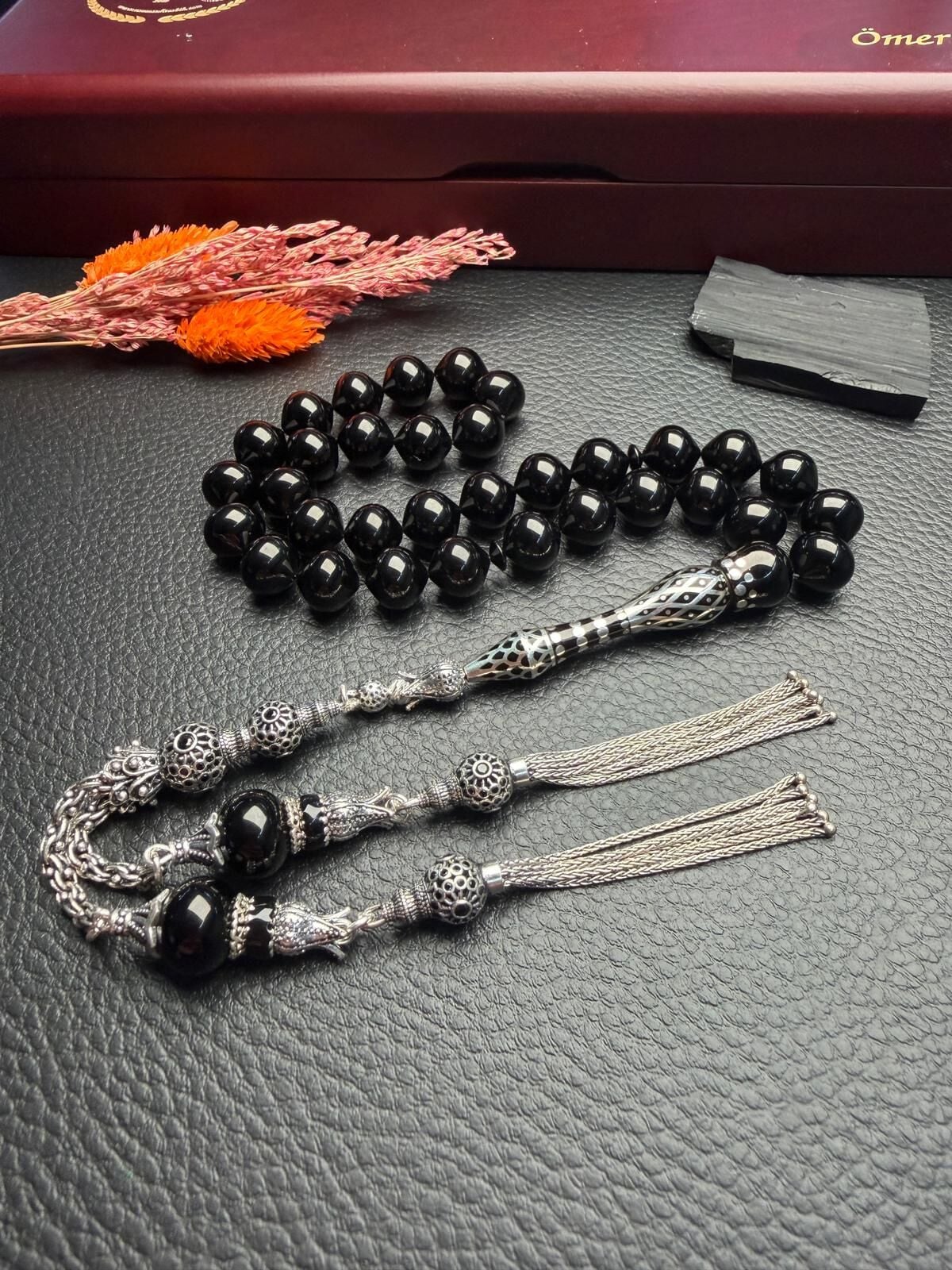 Armudi Model Gümüş İmame Dizayn Erzurum Oltutaşı Tesbih