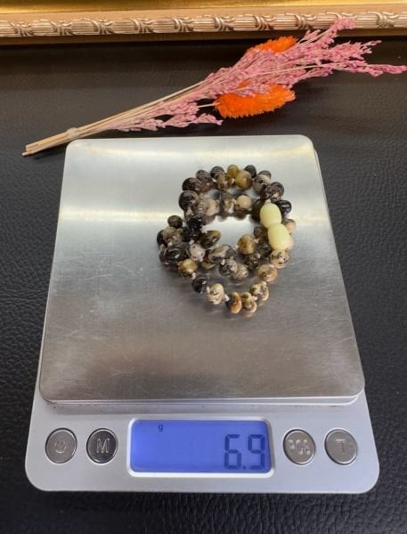 Damla Kehribar Bebek Kolyesi