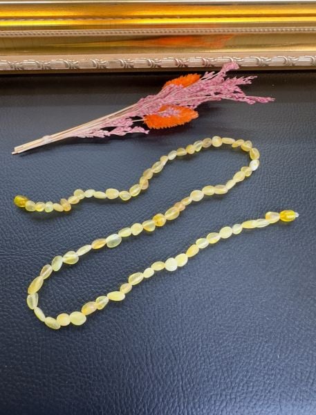 Damla Kehribar Yetişkin Kolye