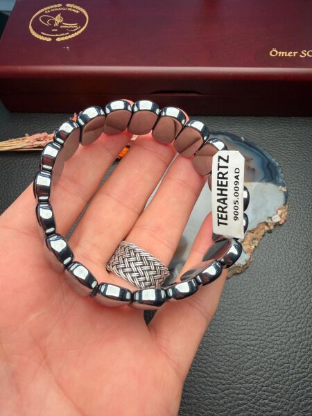 Orijinal Doğal Taş Terahertz Bileklik