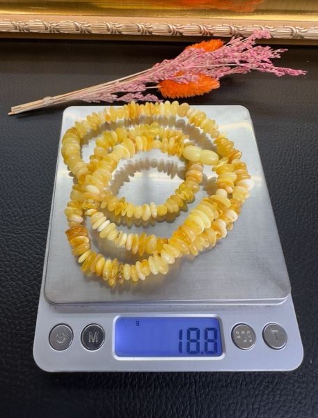 Kırıktaş Model Damla Kehribar Yetişkin Kolye