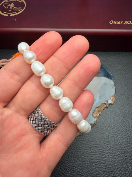 Orijinal Doğal Taş İnci Bileklik