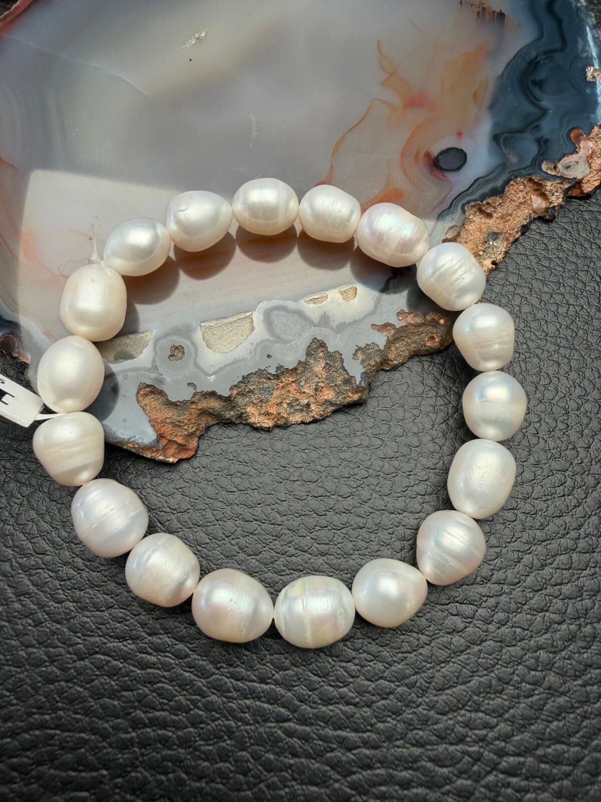 Orijinal Doğal Taş İnci Bileklik