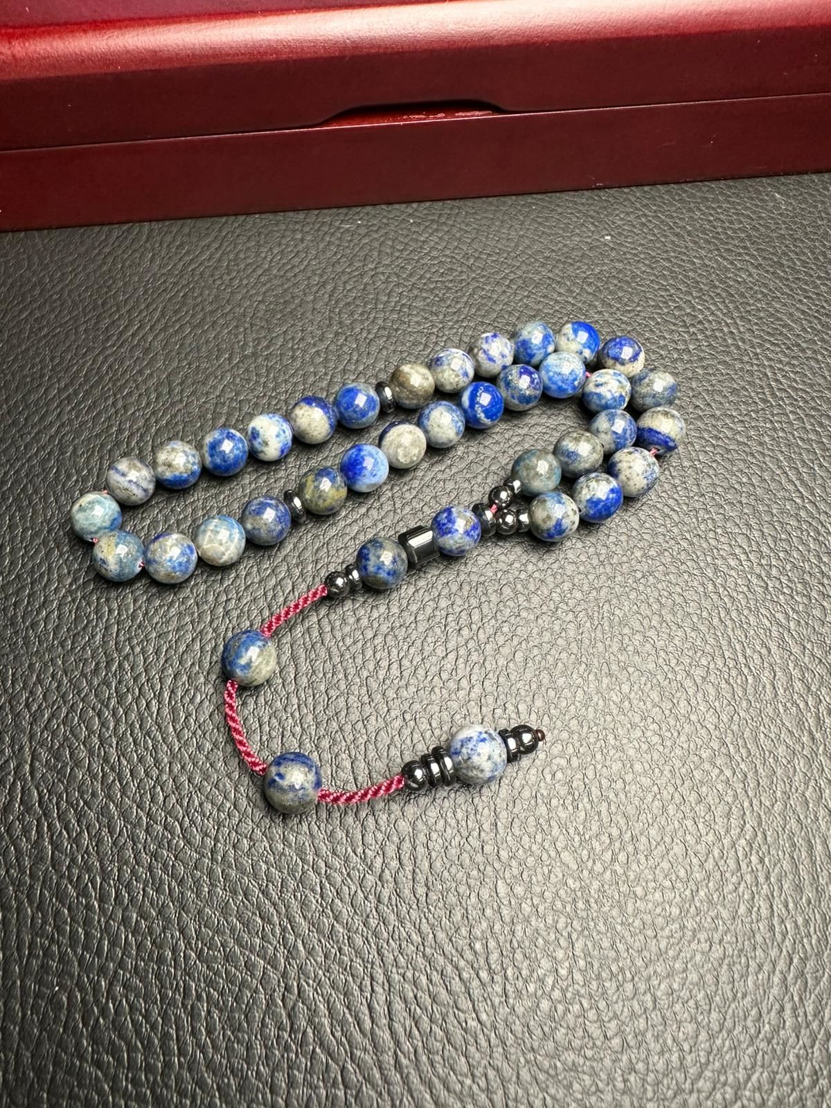 Küre Model Lapis Lazuli Doğal Taş Tesbih