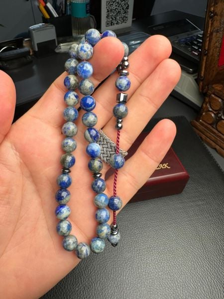 Küre Model Lapis Lazuli Doğal Taş Tesbih