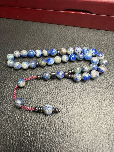 Küre Model Lapis Lazuli Doğal Taş Tesbih